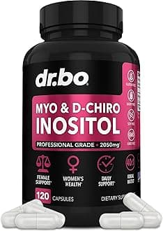 Myo-Inositol & D-Chiro Inositol Supplement Capsules