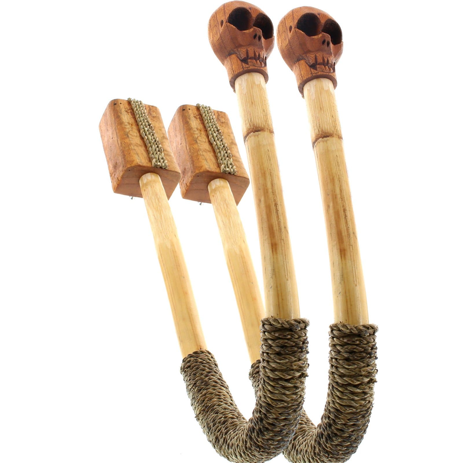 Rattan with Skull Ends Surfboard Racks Surfboard Wall Racks