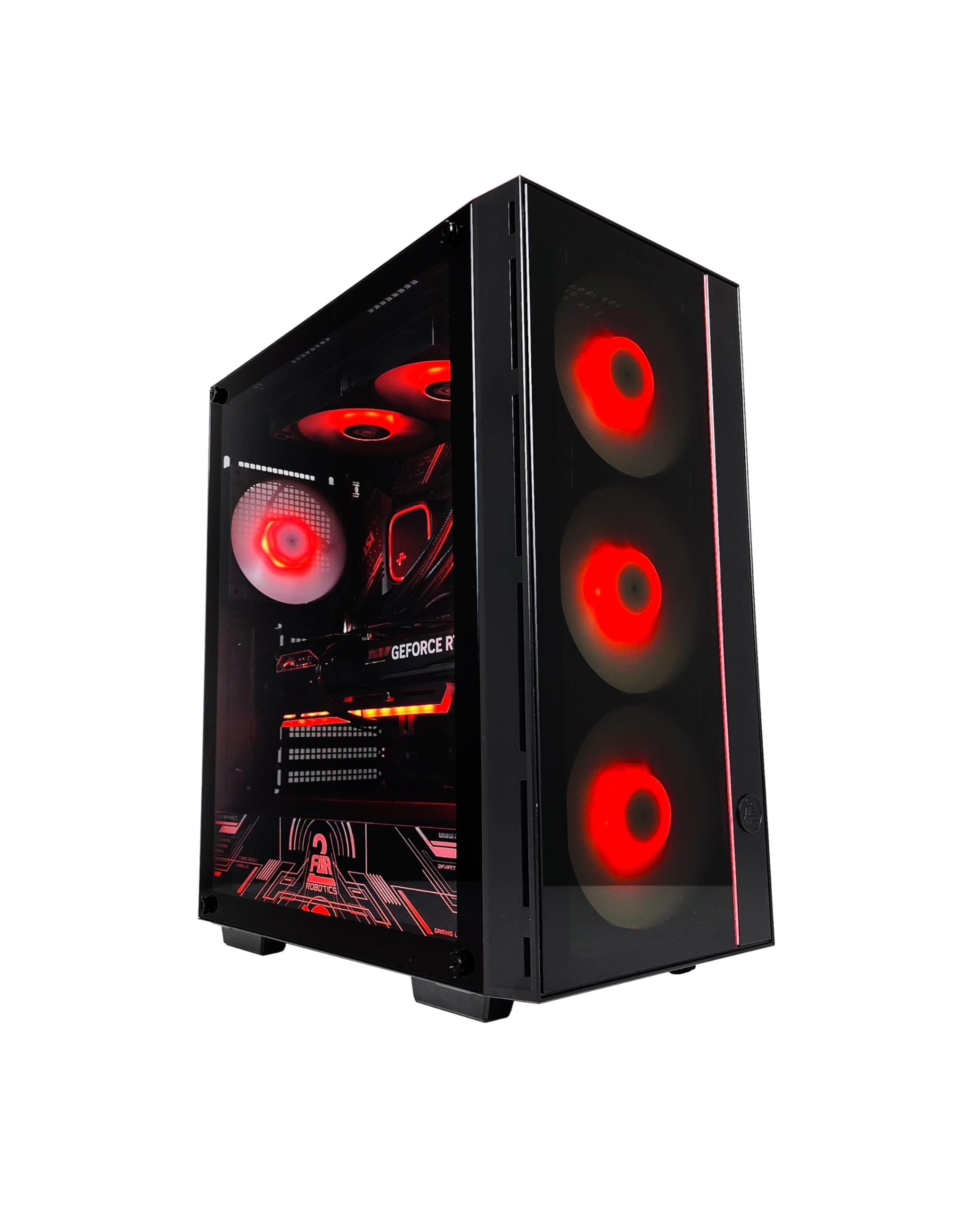 2 FAR ROBOTICS [T-300] Intel i5-14600KF | Nvidia RTX 5060 | 32GB DDR5 | 2TB NVME M.2 SSD | Windows 11 pro | 1 Year Warranty | Liquid Cooled Gaming PC [T-336 V2]