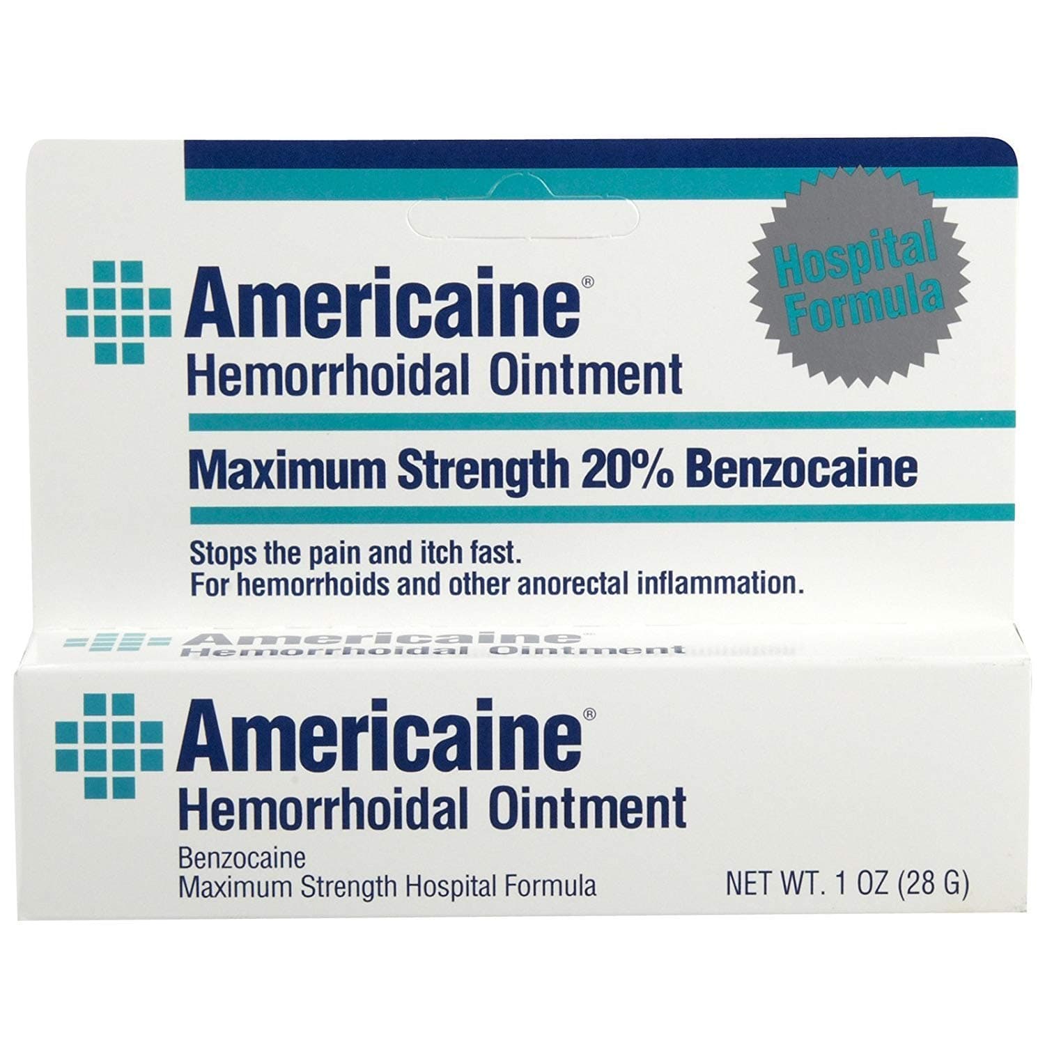 Americaine Hemorrhoidal Ointment 1 oz (Pack of 9)