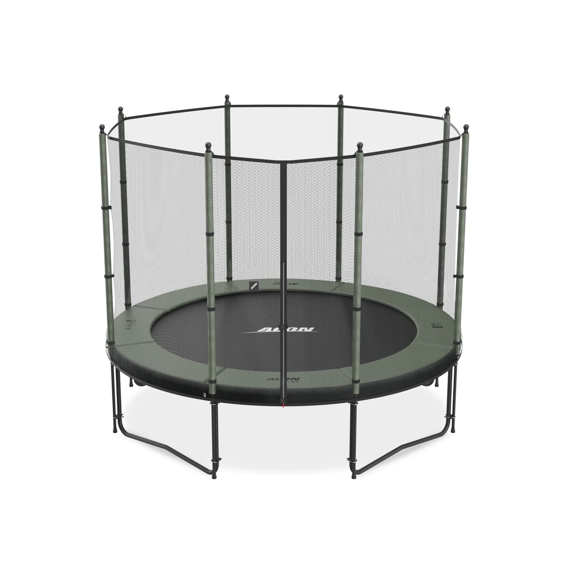 Acon Air 3.0 Trampoline 10ft with Enclosure | Includes 3,0m (10ft) Round Trampoline and Safety Net | Designed for Kids