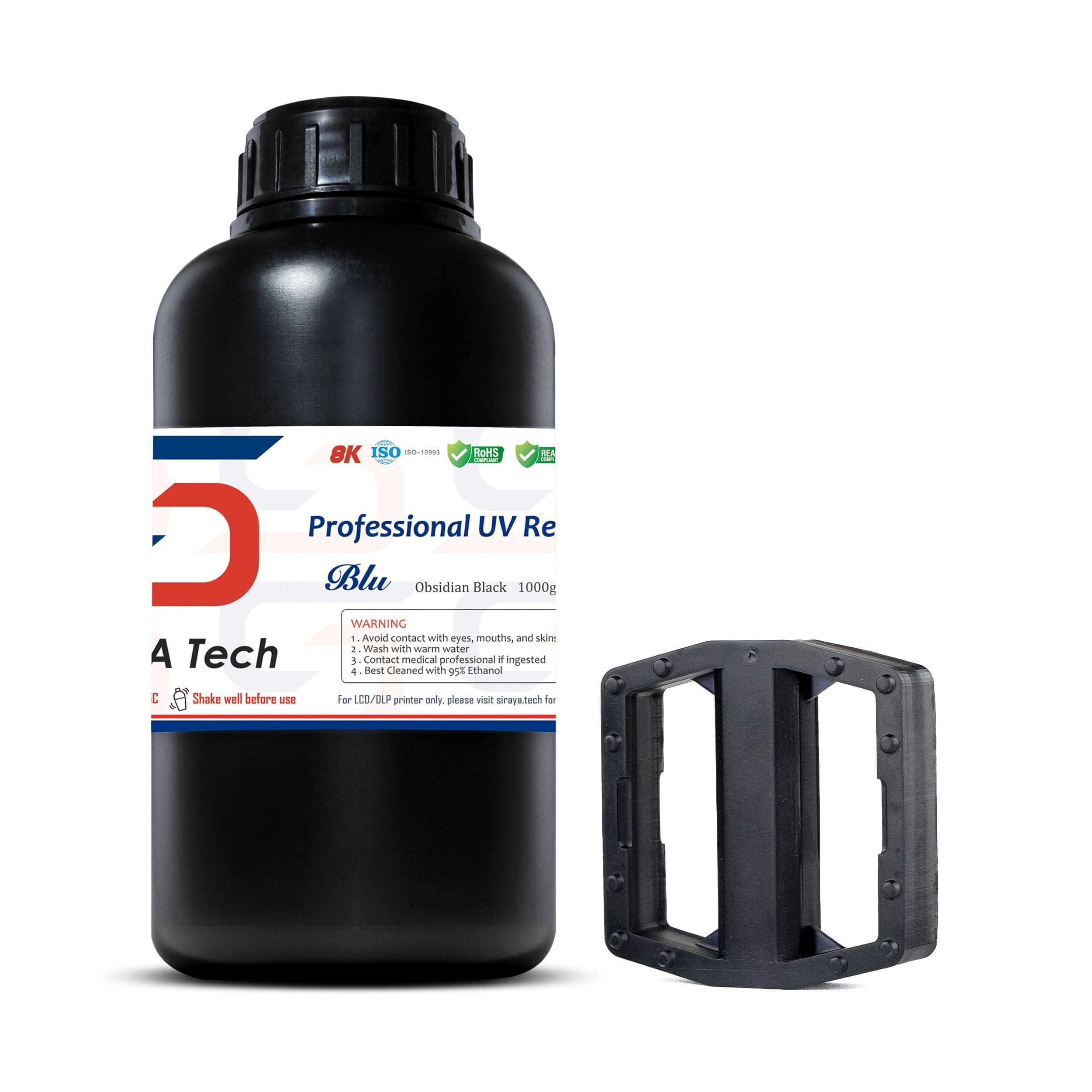 Siraya Tech Blue Resin (2.2 lbs (1 kg) High Strength/Precision 3D Printing Resin