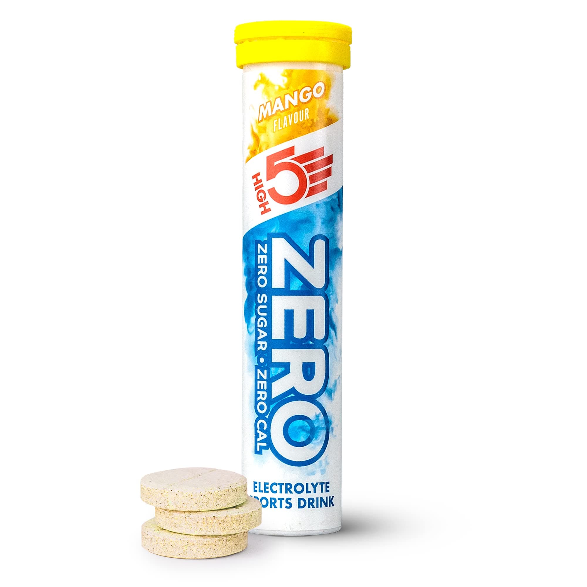 ZERO Electrolyte Tablets | Hydration Tablets Enhanced with Vitamin C | 0 Calories & Sugar Free | Boost Hydration, Performance & Wellness | Mango 20 Tablets (20x, Pack of 1)