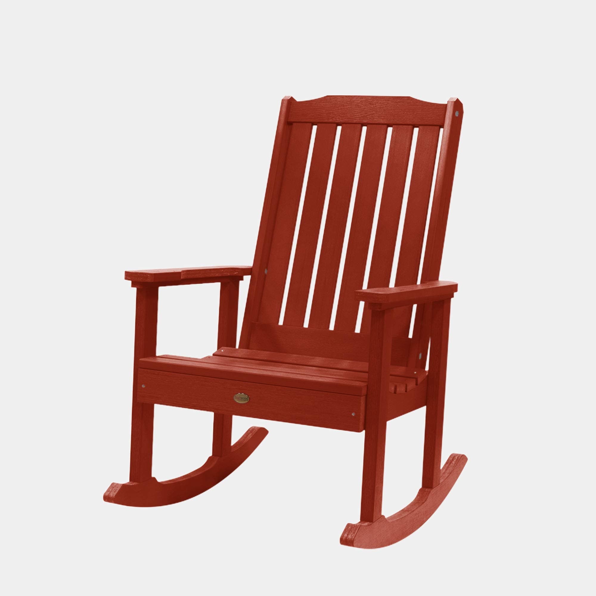highwood Lehigh Rocking Chair, Rustic Red
