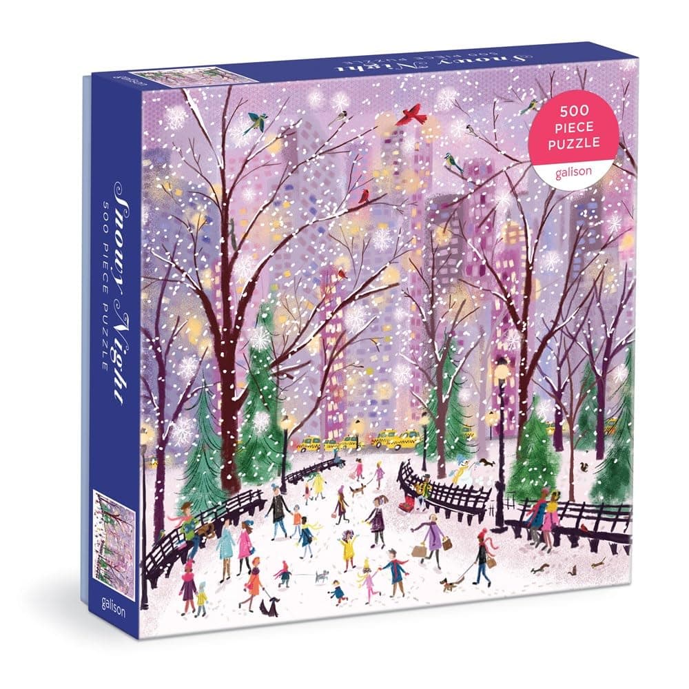 GalisonSnowy Night 500 Piece Puzzle