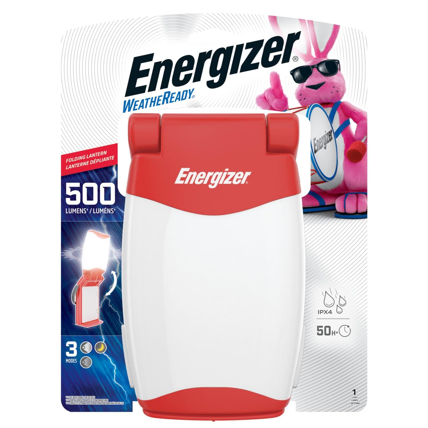 LED Camping Lantern, Folding Battery Powered LED, Water-Resistant Tent Light, Rugged Lantern Flashlight for Hurricane, Emergency, Survival Kits, Hiking, Fishing, Home and More