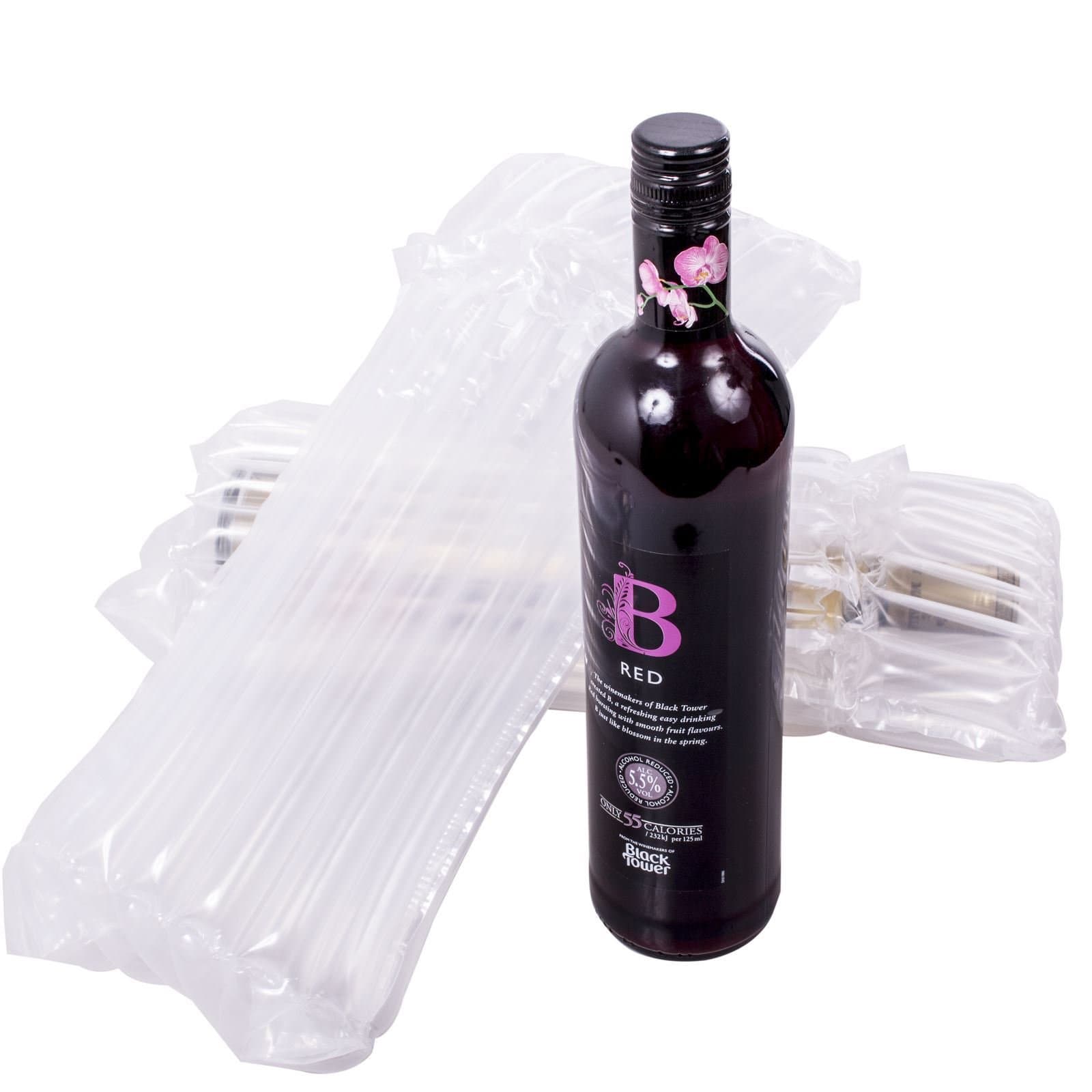 500x Inflatable Air Packaging Protective Bubble Packing Wrap Bag For Wine Bottle