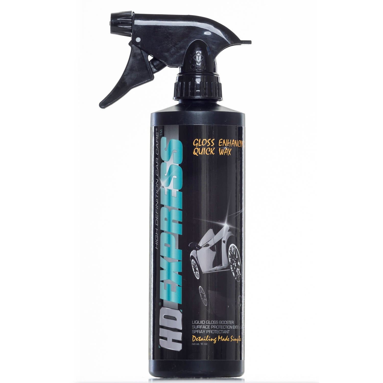 HD Express Quick Detailer Spray - 16 oz - Made in USA | All Natural | No Harmful Chemicals