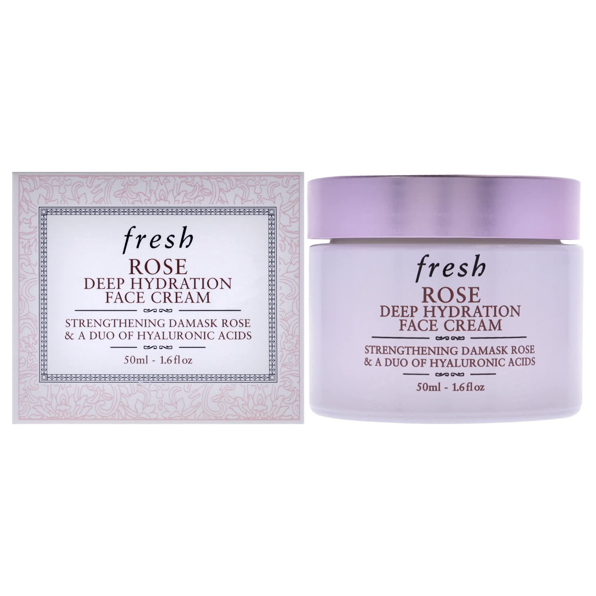 Fresh Rose Deep Hydration Face Cream For Women 1.6 oz Cream