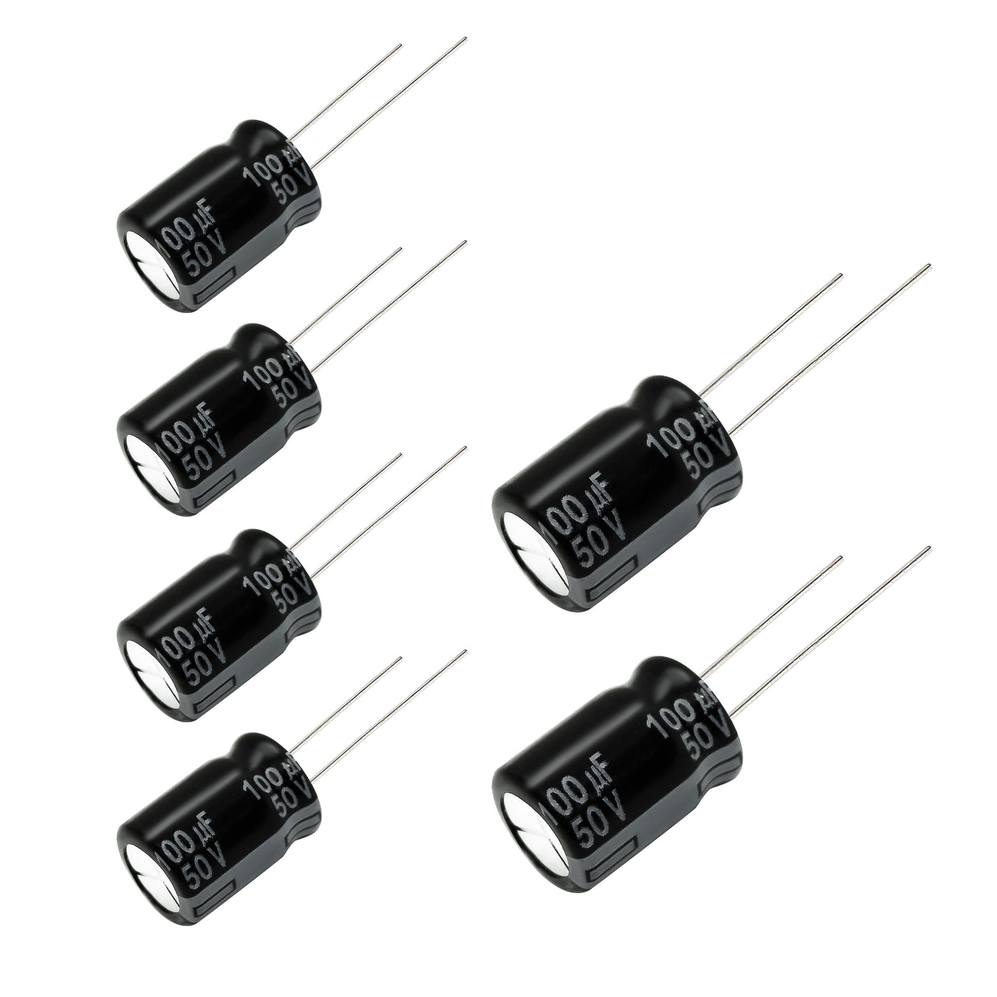 Replacement for 6 pcs Panasonic FR Series Capacitors 50V 100uf Ultra Low ESR