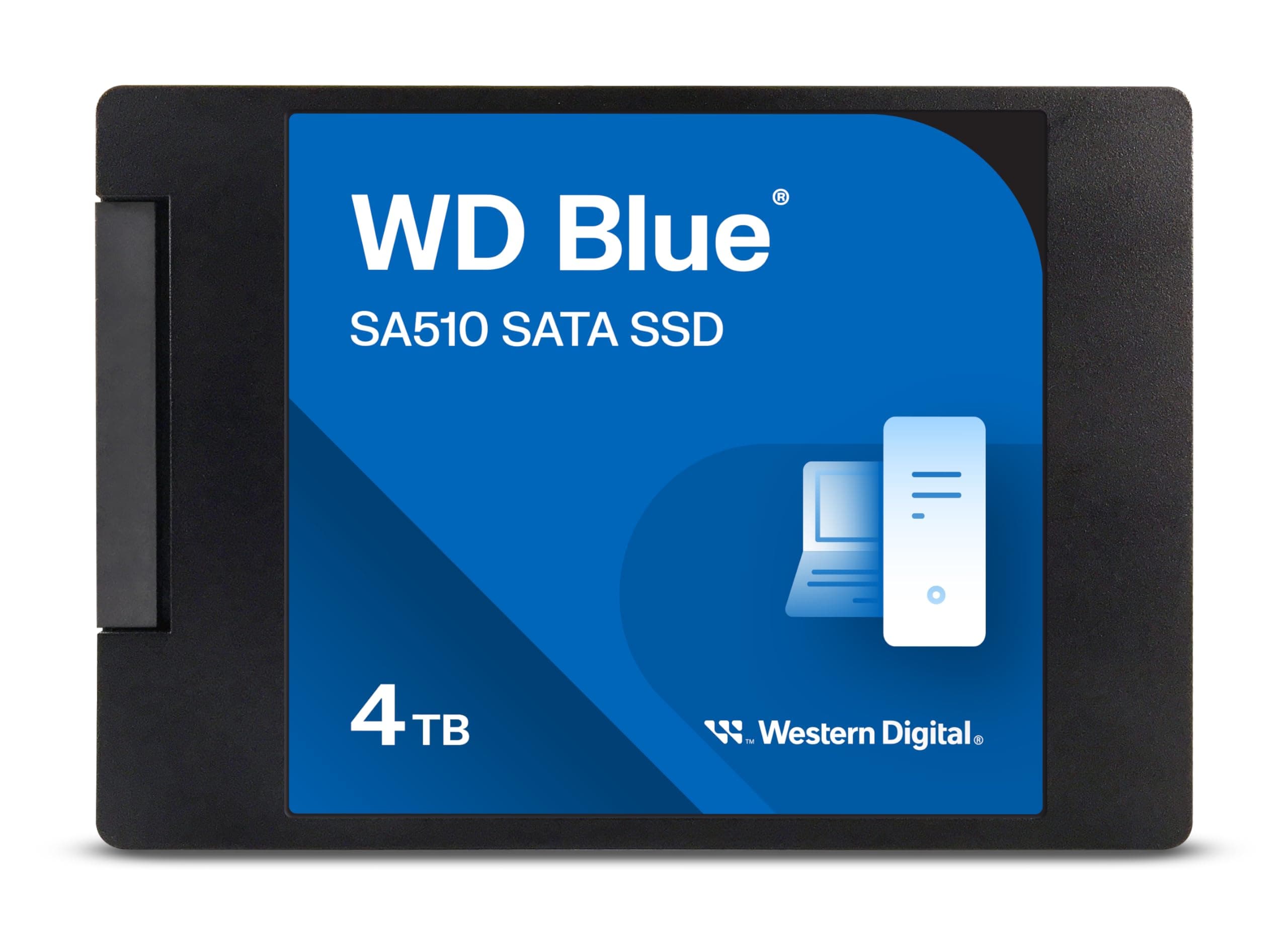 4TB WD Blue SA510 SATA Internal Solid State Drive SSD - SATA III 6 Gb/s, 2.5"/7mm, Up to 560 MB/s - WDS400T3B0A