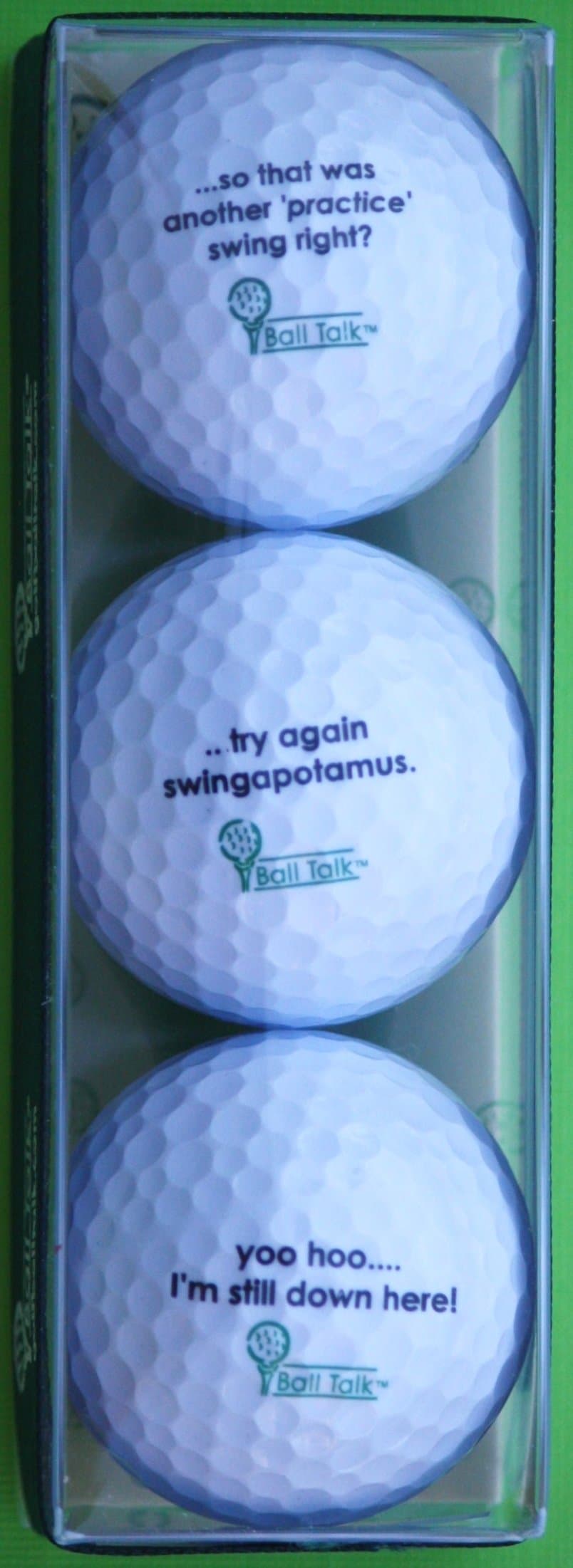 Golf Balls - Whiff Series 3-Ball Pack containing 3 Different Golf Balls