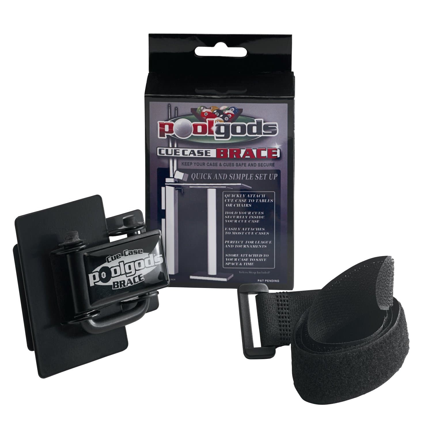 Live Hard Play Hard PGCB Brace, Black