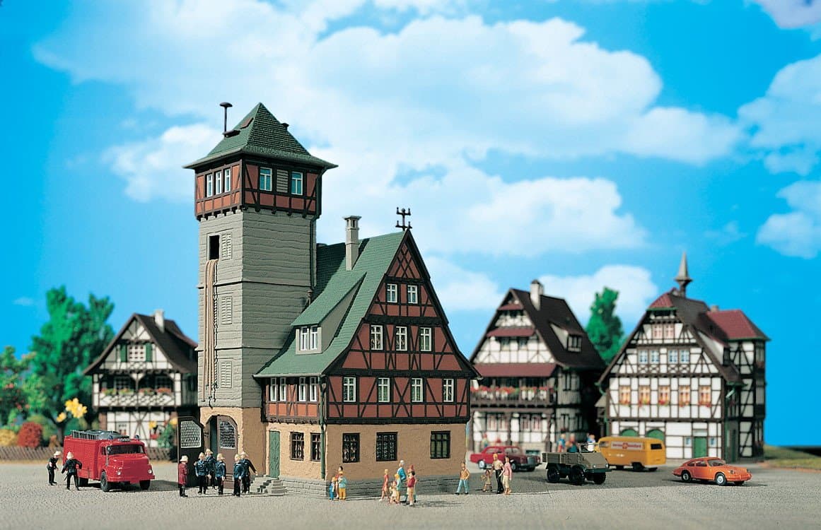 Vollmer 43752 HO Fire station w/tower