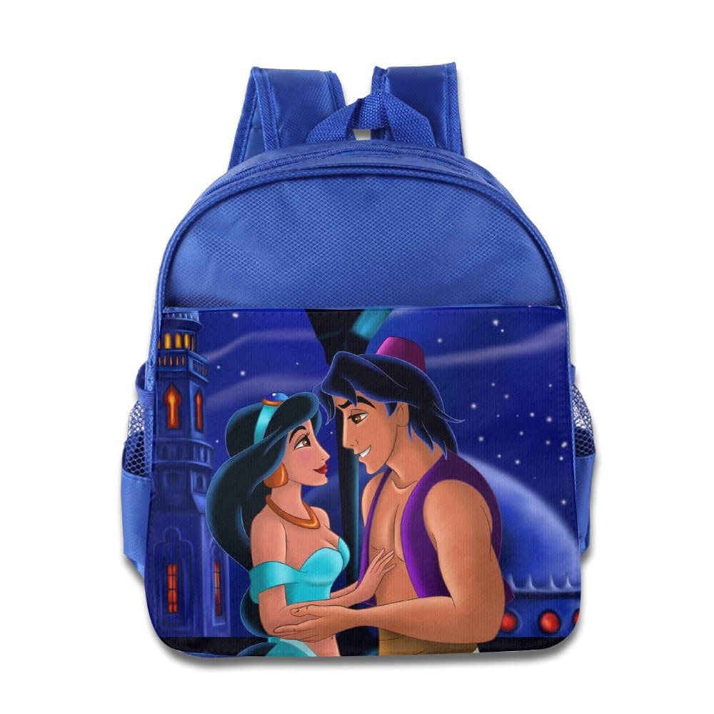 Aladdin And Princess Jasmine Kids School Backpack