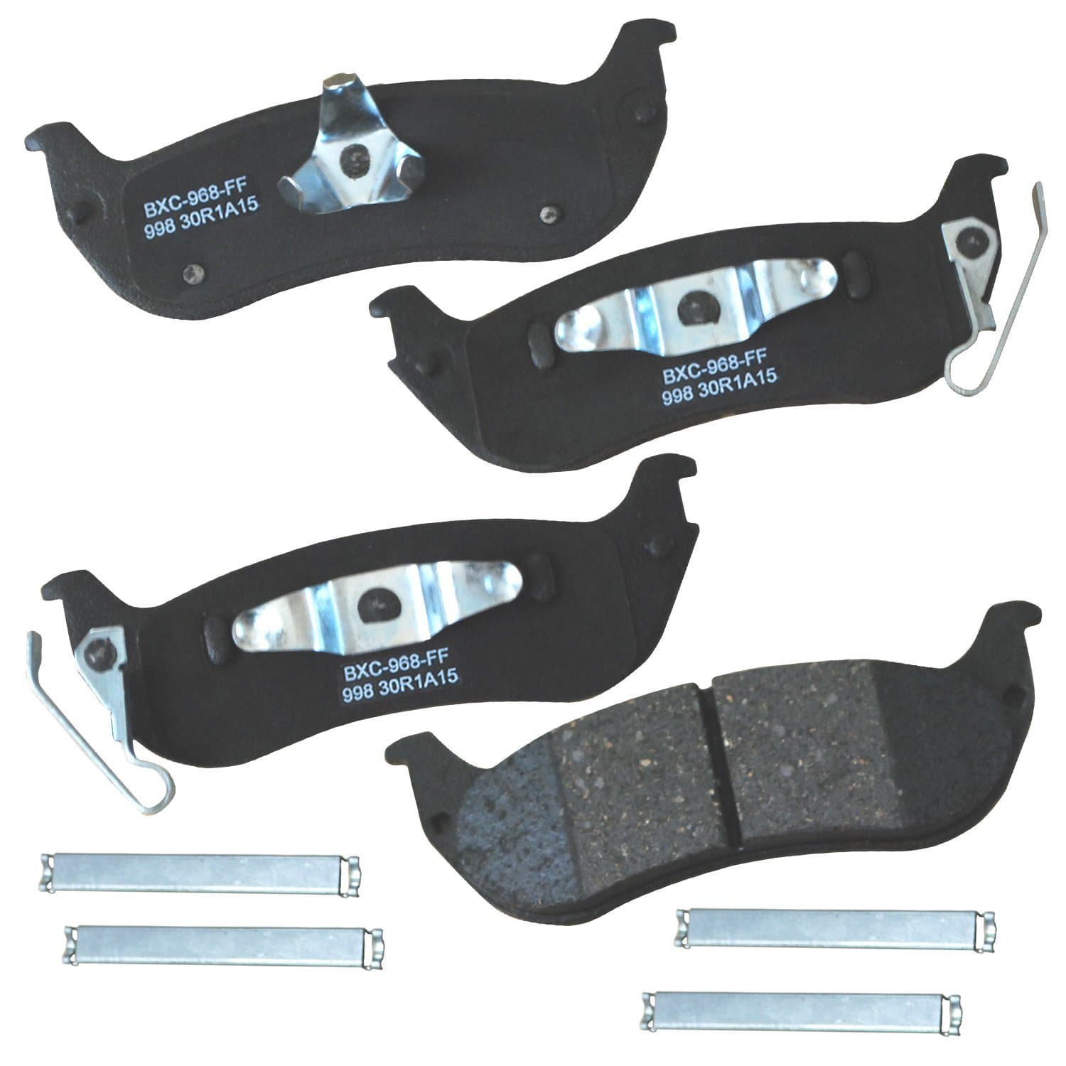 Bendix Premium SBC998 Ceramic Rear Brake Pads for Chrysler Pacifica 2008-2004