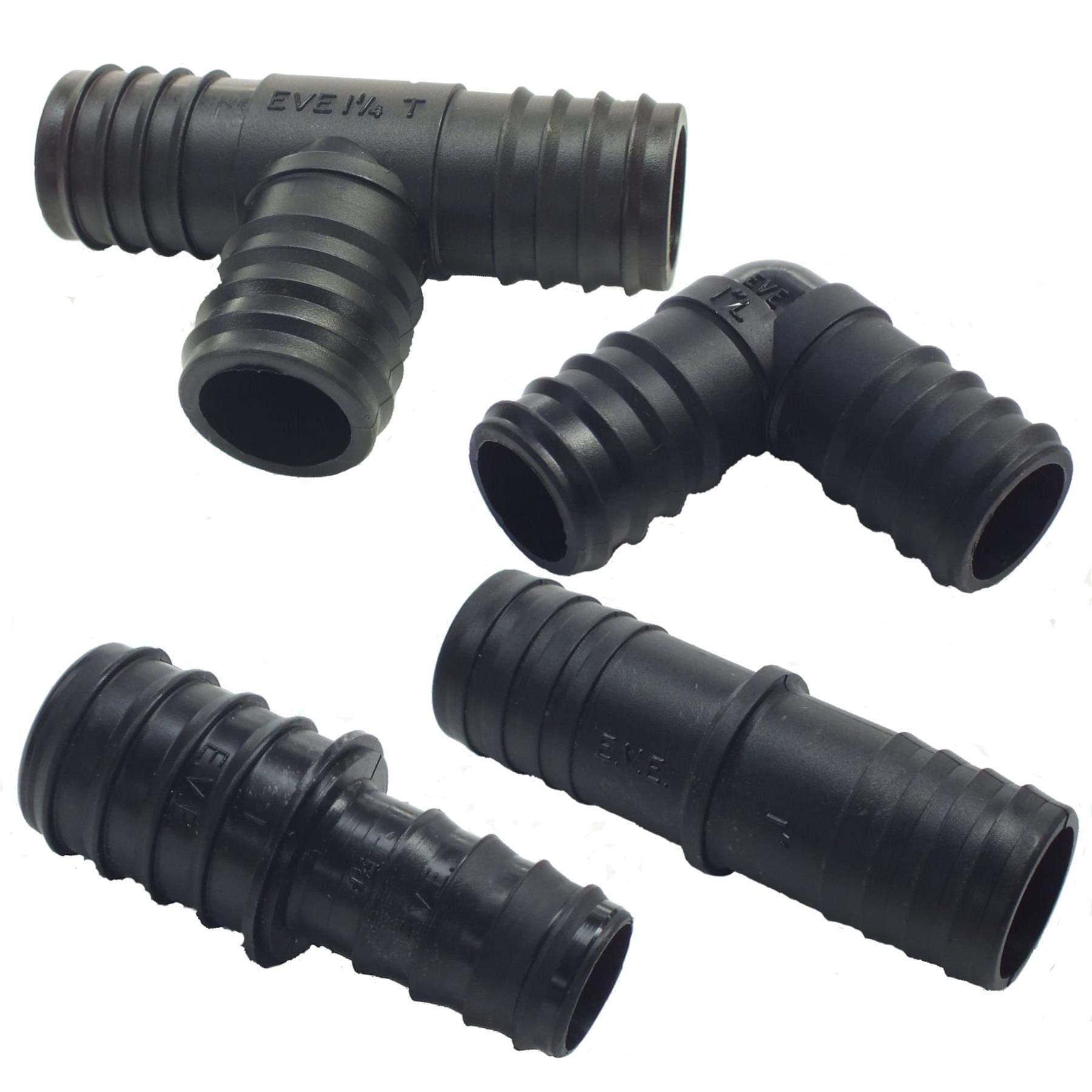 Pond Pipe Corrugated Pipe Tee 1 1/2" 38mm Barbed