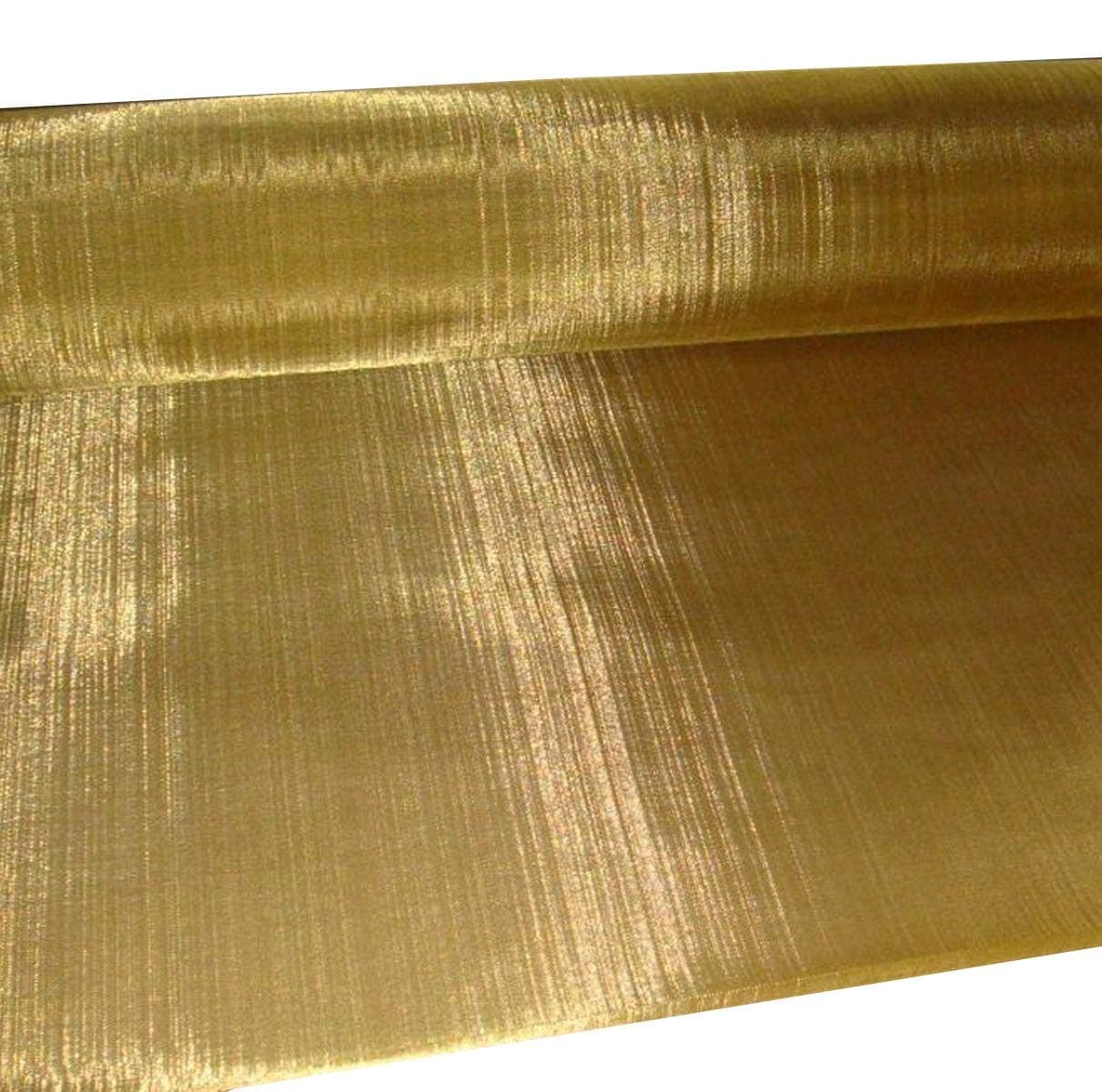 13" x 40" 99.9% Brass Filter Coarse Dense Gauze Mesh #100