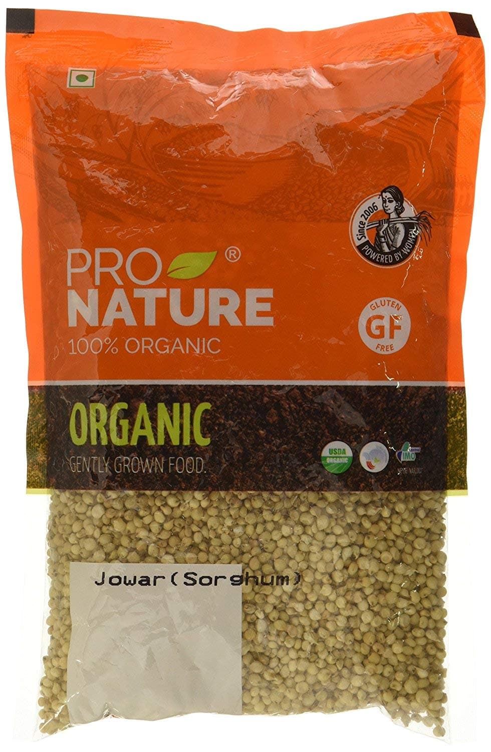 Pro Nature 100% Organic Jowar, 500 g