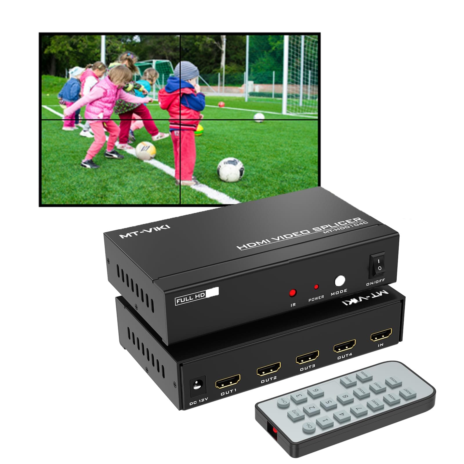 2x2 Video Wall Controller