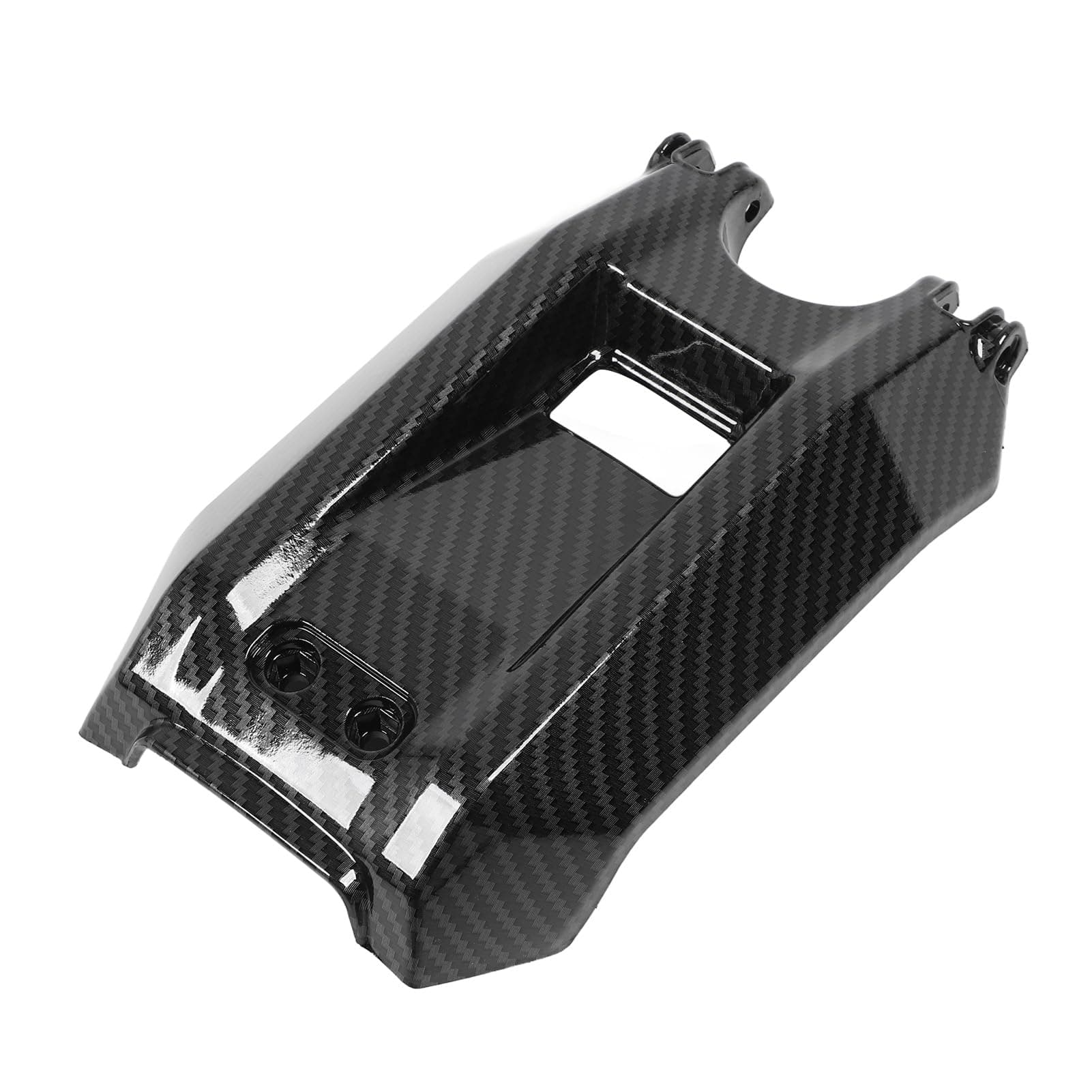 Battery Cover Carbon Fiber Pattern for Light Bee X S Motorcycle Battery Protect, Strong Protective Carbon Fiber Pattern BatteryCover Plastic High Strength, Easy Install Decorative