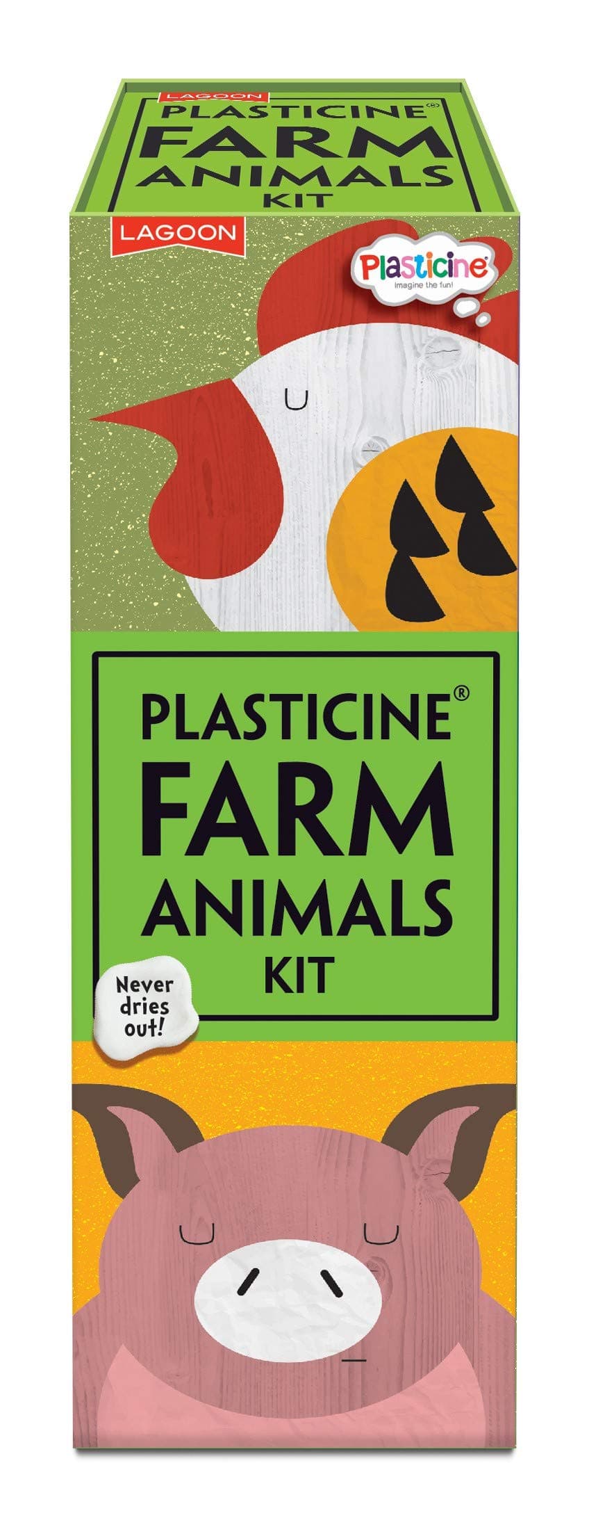 Lagoon GroupPlasticine Farm Animals Modelling Kit