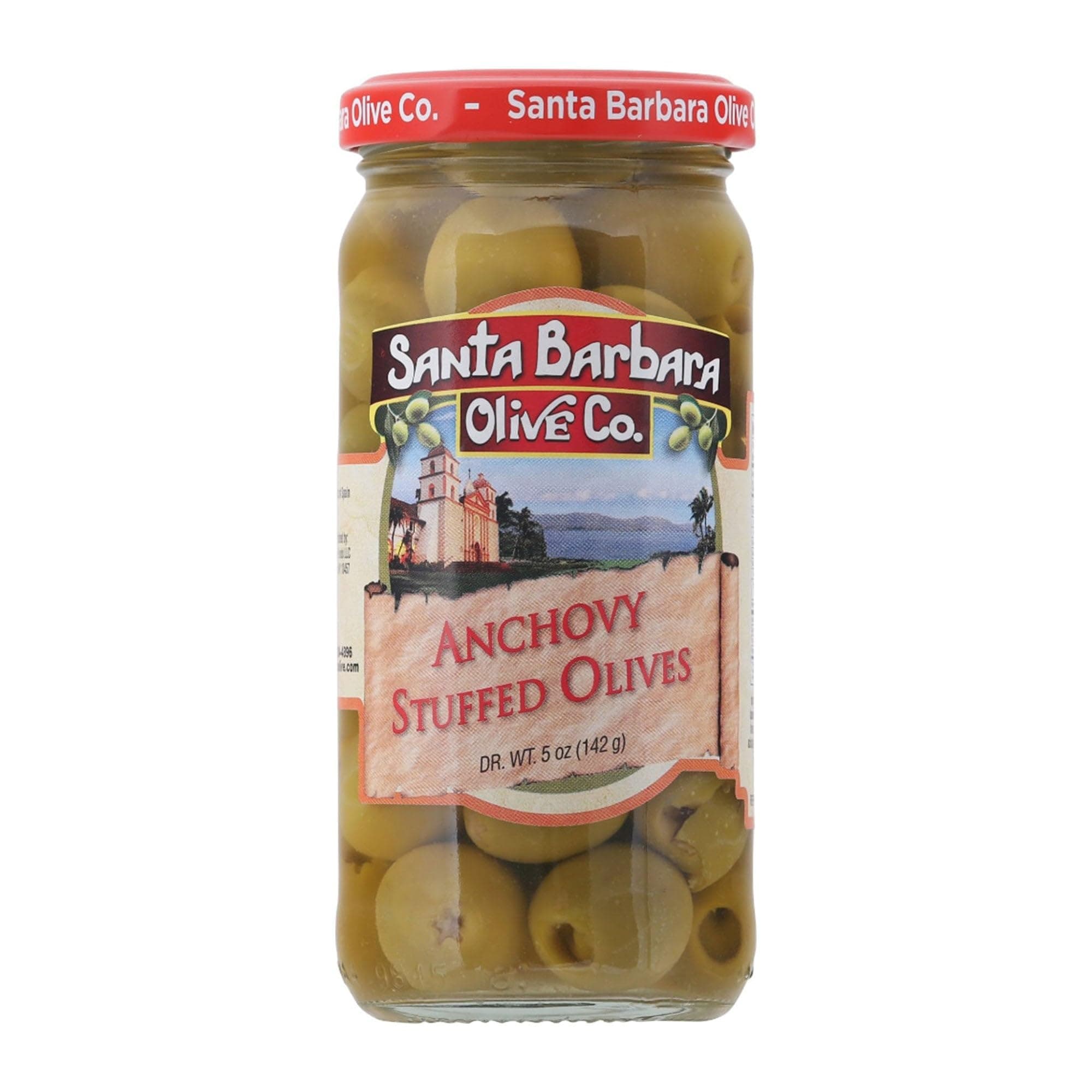 Olive Anchovy Stuffed Olives, 5 oz