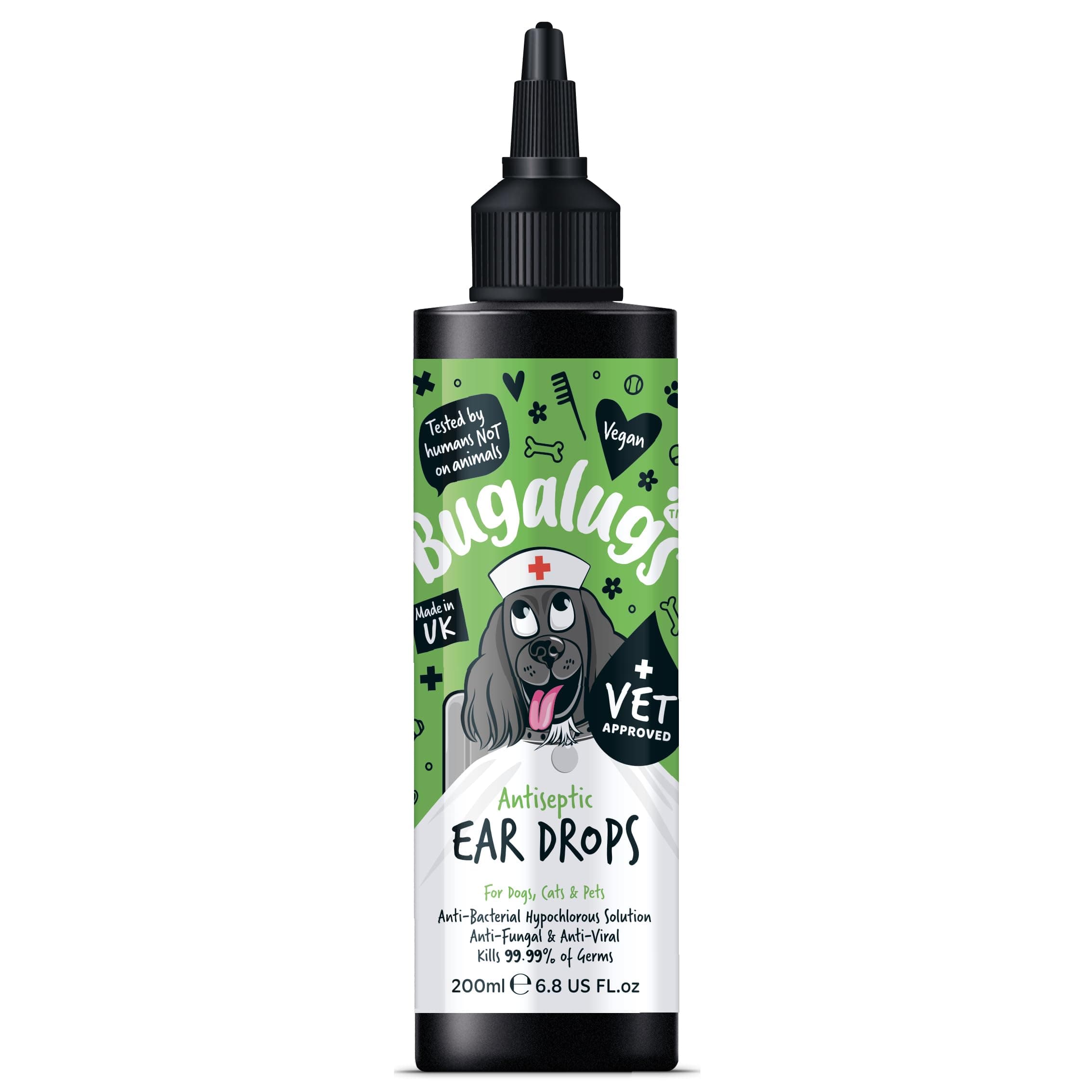 Antiseptic Ear Drops for Pets - 200ML