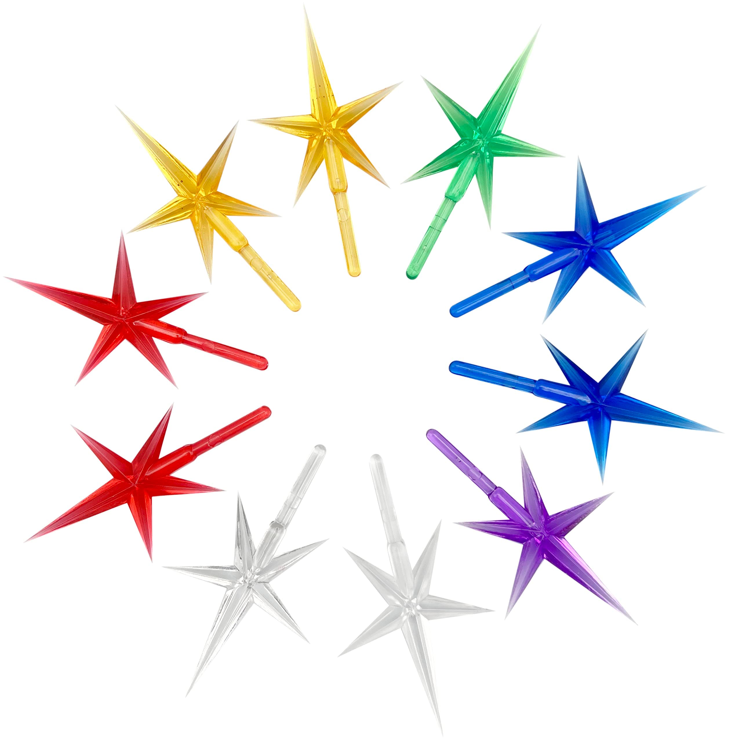 National Artcraft® Medium Modern Stars for Ceramic Christmas Trees - Assorted Colors