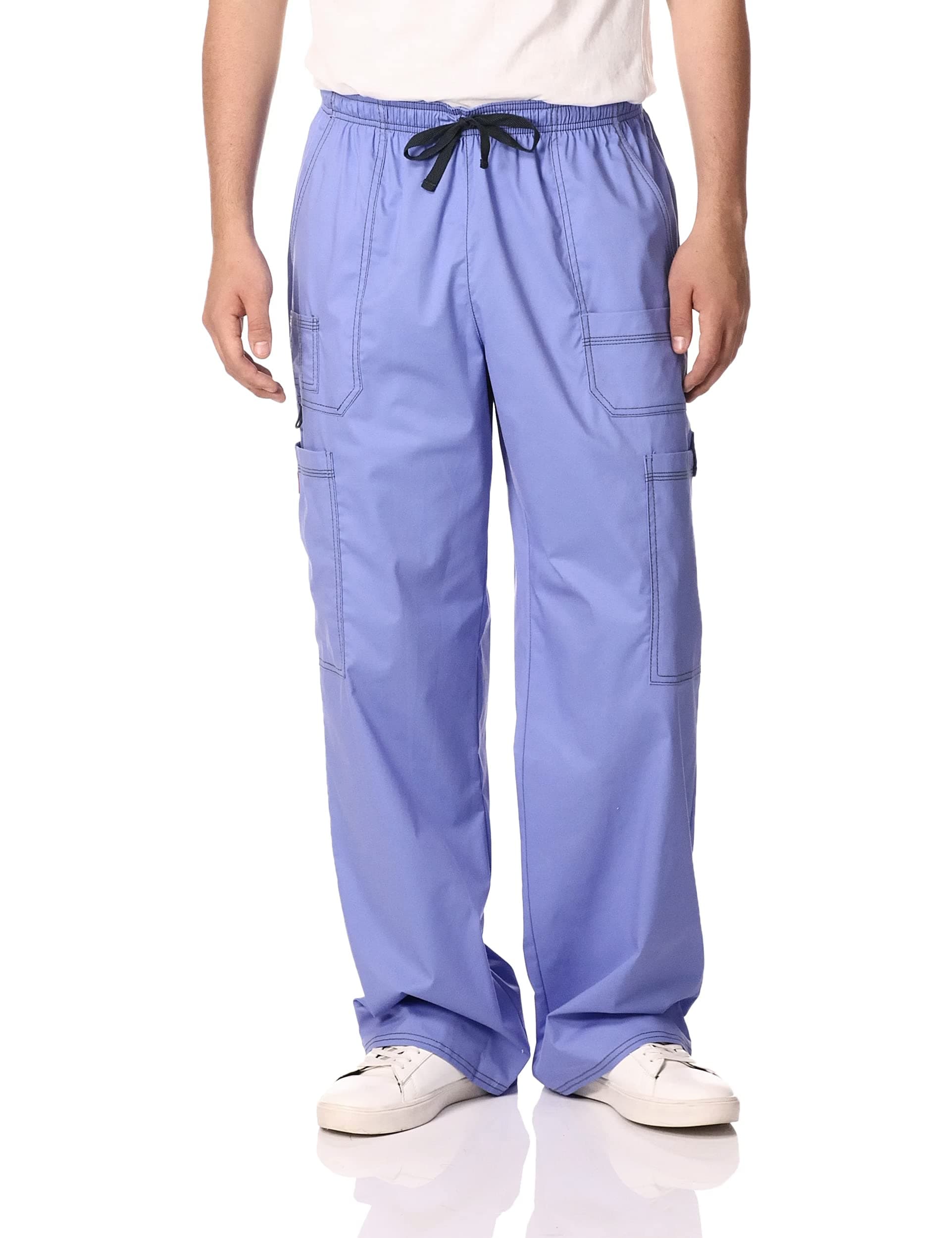 Dickies Men's Drawstring Cargo Scrubs Pant Medical