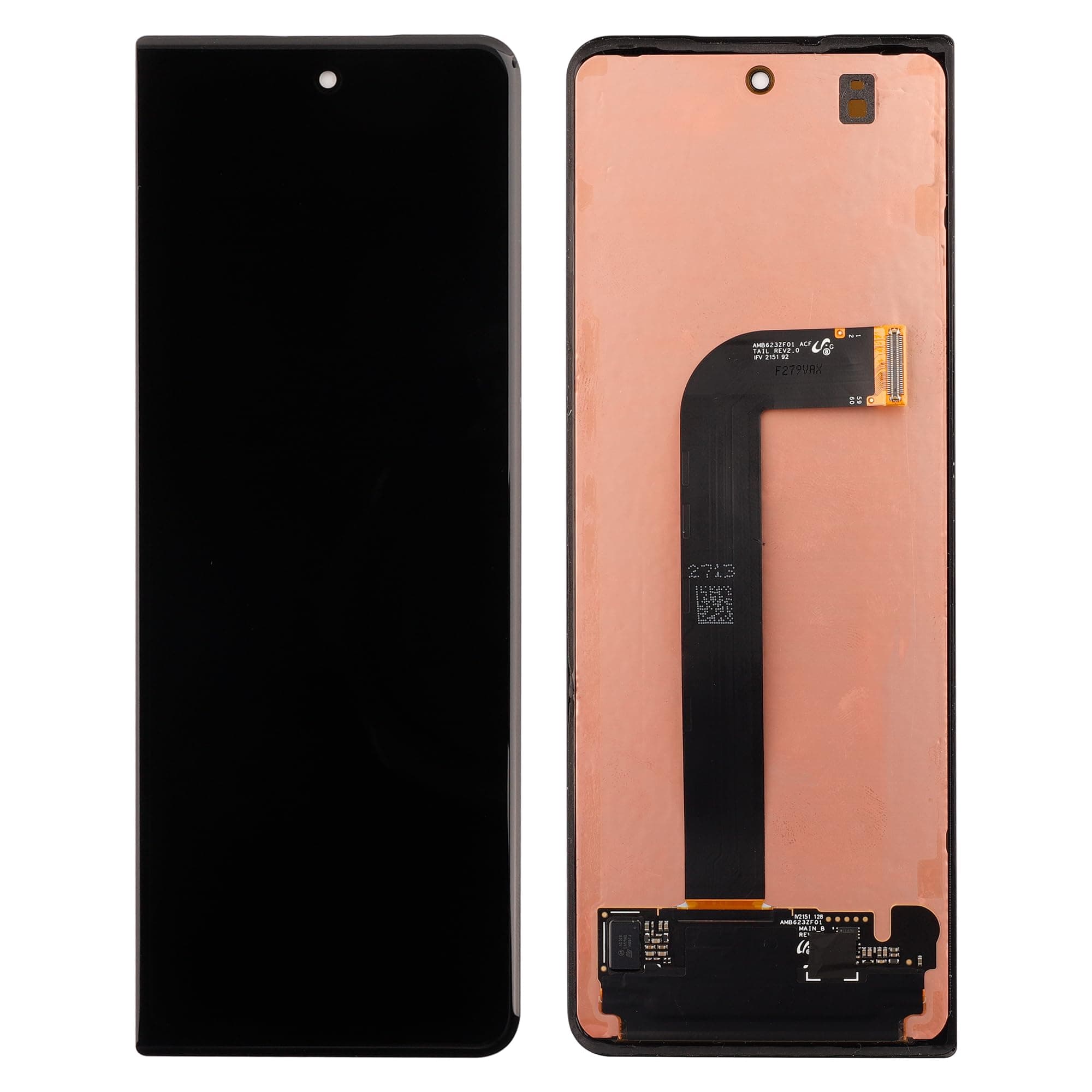 LCD Digital Display Replacement Compatible with Samsung Z Fold 3 SM-F926 F926B F926U (Black without Frame) LCD Display Touch Screen Digitizer Assembly with Repair Tools-6.2inch
