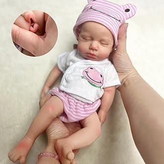 OtardDolls 33cm Reborn Baby Dolls Silicone Full Body Girl Reborn Dolls Lifeli...