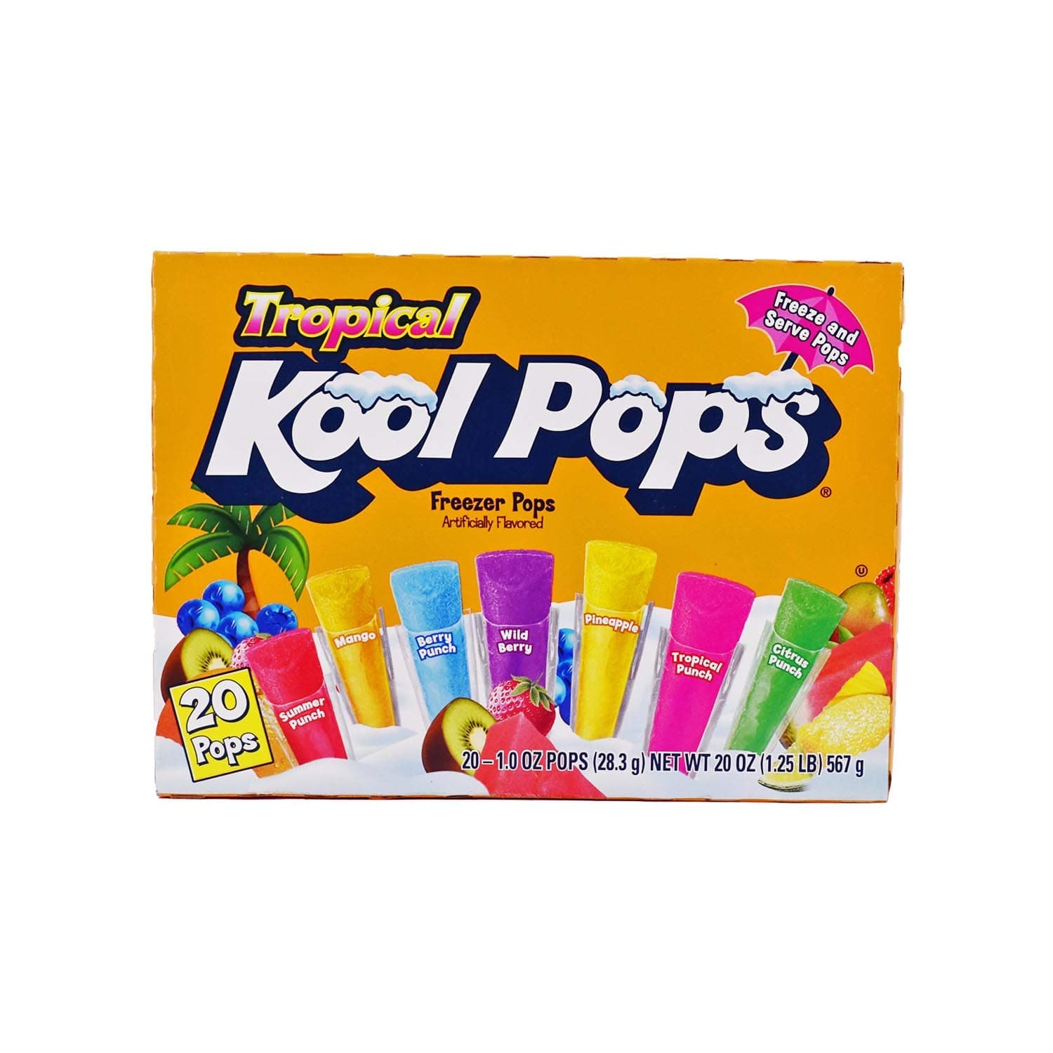 Tropical 20 Freezer Pop 567g