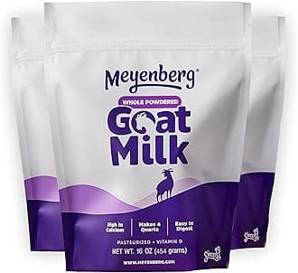 Whole Powdered Goat Milk, 16 Ounce (Pack of 3)