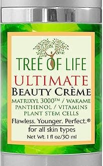 ToLB Ultimate Anti Aging Cream - Plant Stem Cells, MatrixylÃ‚â„¢, Astaxanthin, Vitamins C & E, Panthenol, Wakame Bioferment - Anti Wrinkle Anti Aging CrÃƒ¨me 1 ounce