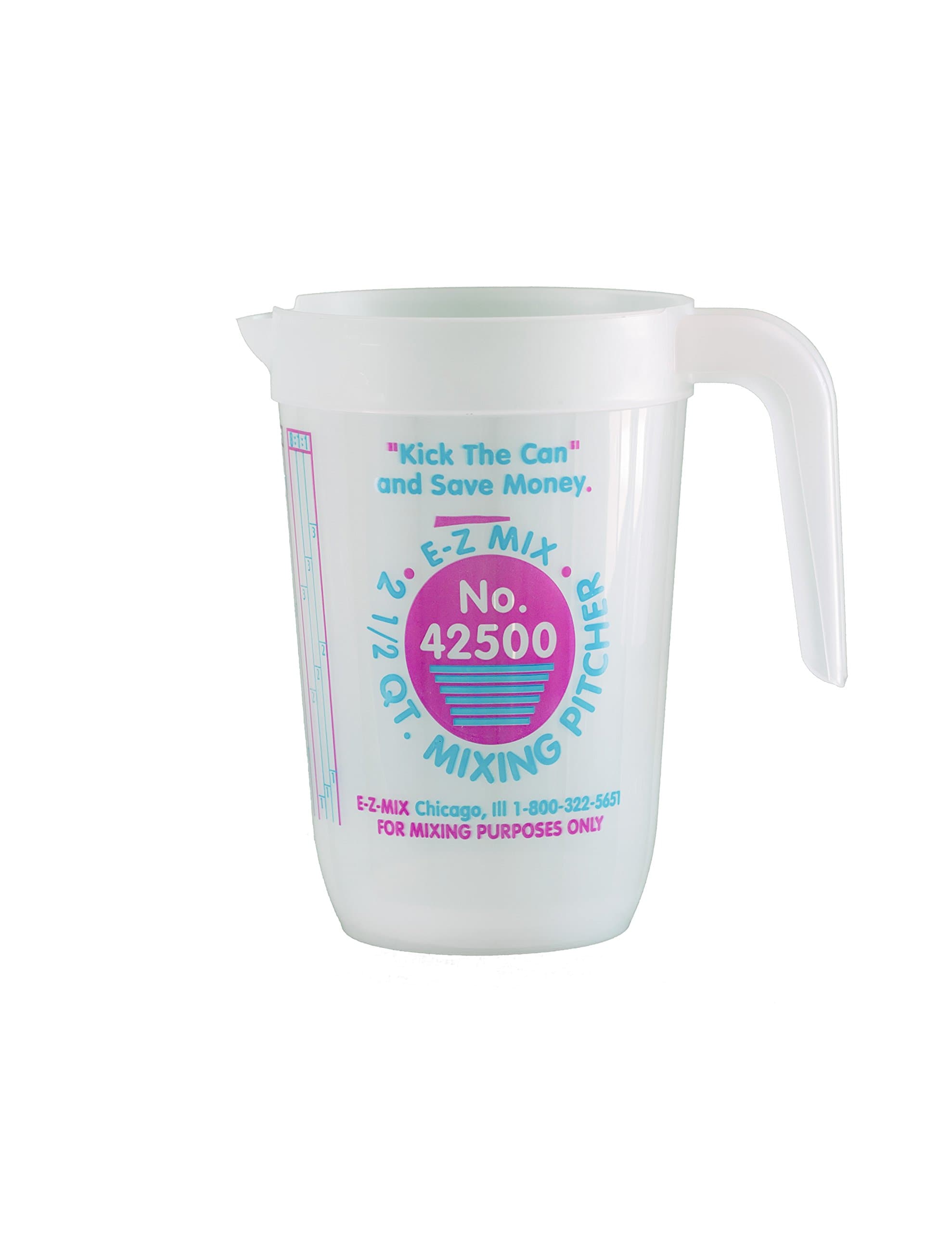 E-Z MIX 42500 2-1/2 Quart Mixing Pitcher, 10 Pack