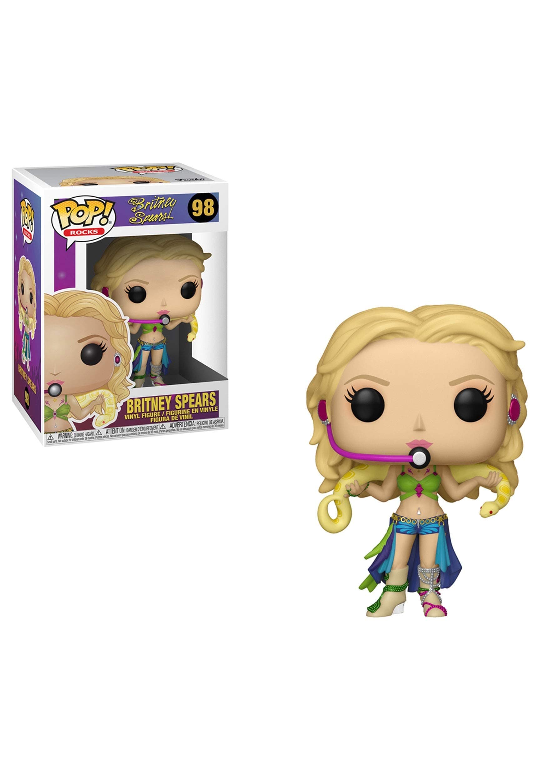 Pop! Rocks Britney Spears Slave 4U Pop! Vinyl Figure