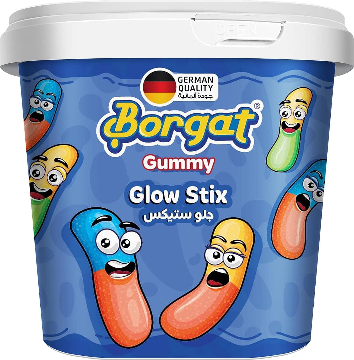 GUMMY GLOW STICKS TUBS 160G