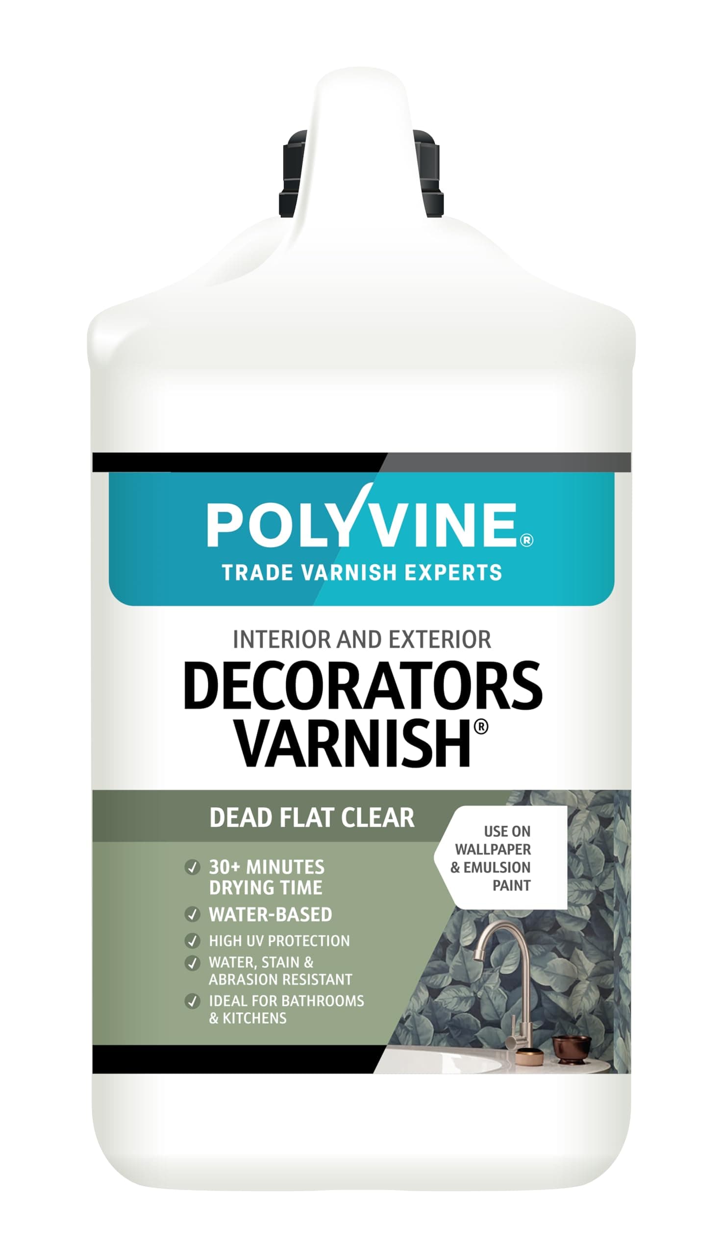 Decorator's Varnish Dead Flat Finish 4-Liter/Gallon