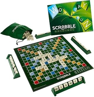 Scrabble Board Game, Word, Letters Game for All Ages