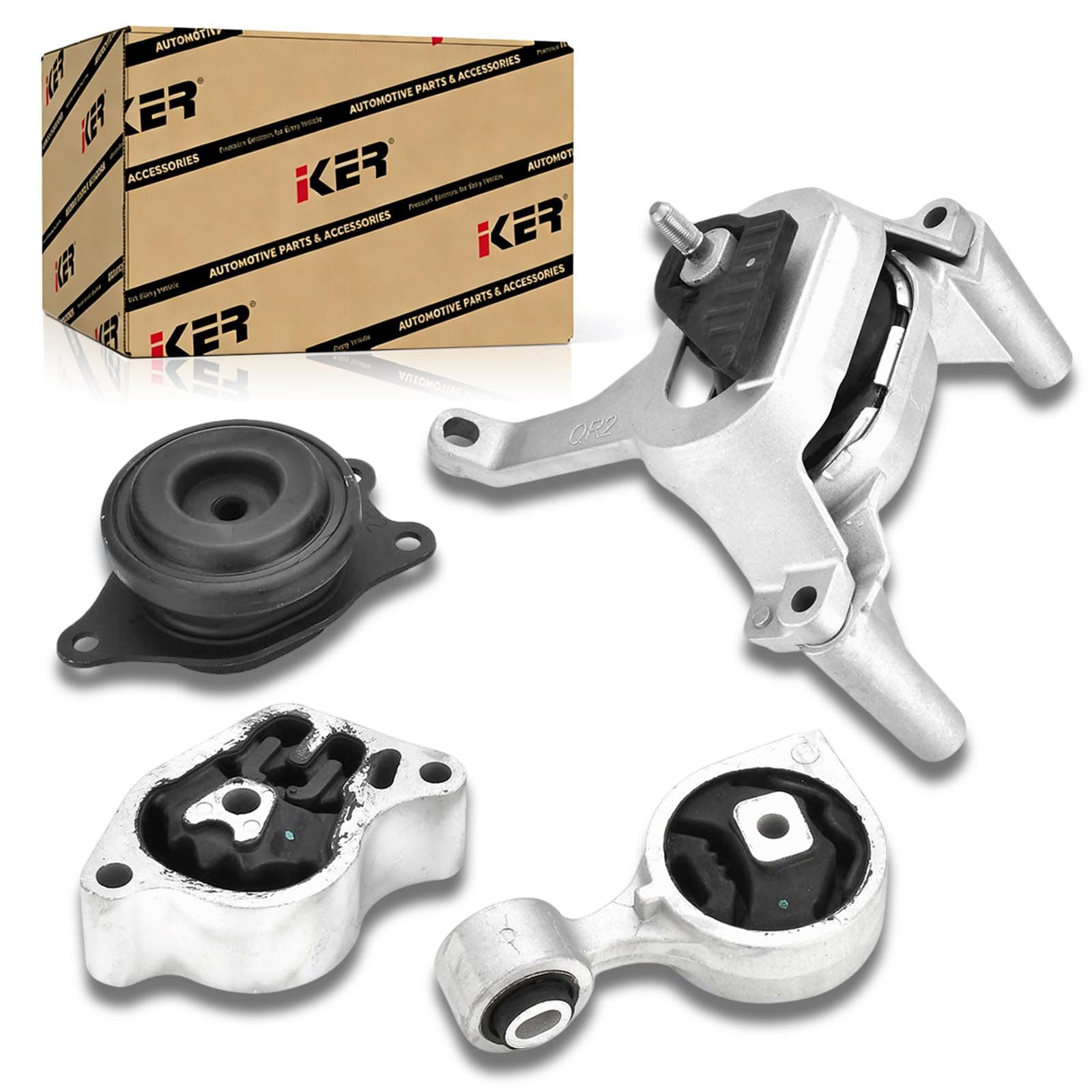 iKer Engine Motor Mount Set Compatible with Nissan Altima 2.5L 2007-2017 Auto Transmission Motor Mount Replace A4350 A4353 A4340 A4339
