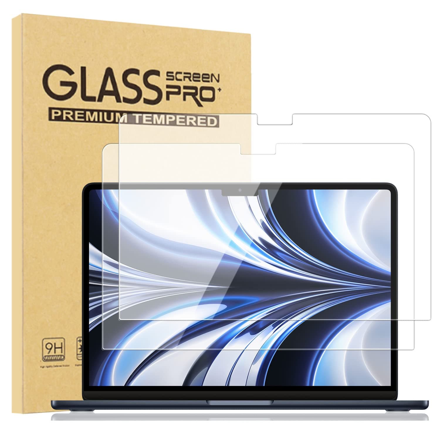 Macbook Air 13.6 inch M2 Tempered Glass Screen Protector