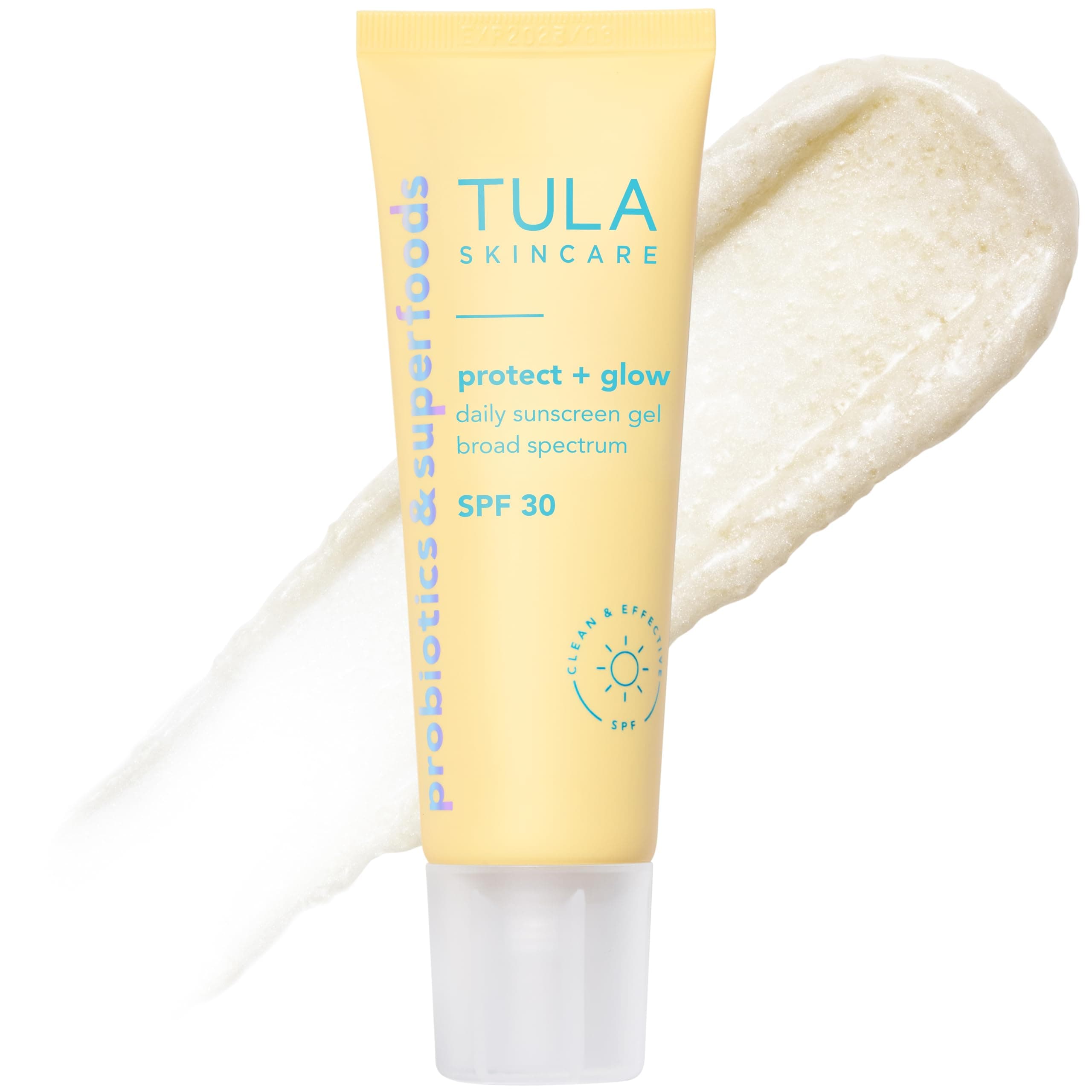 TULA SPF 30 Sunscreen Gel - Broad Spectrum, Non-Greasy, Reef-Safe with Blue Light & Pollution Protection (Cedar)