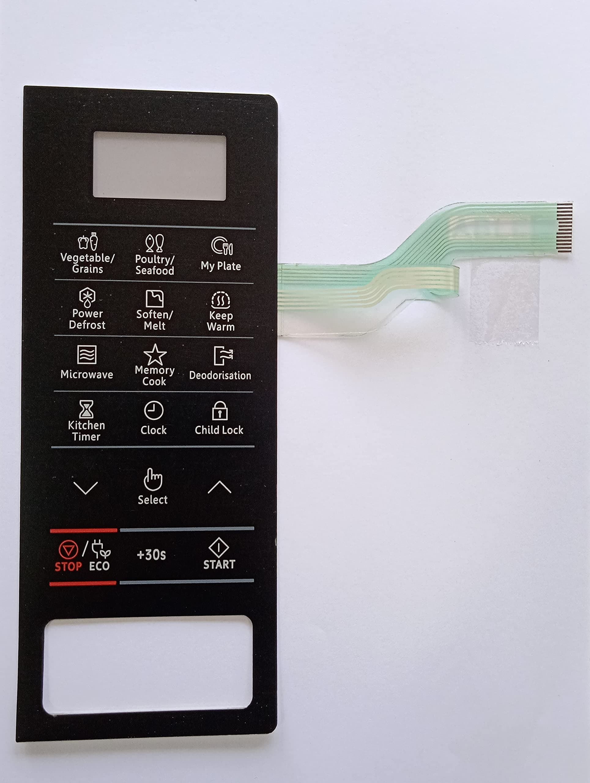 Able MS23J5133AG Microwave Oven Membrane Touch Keypad