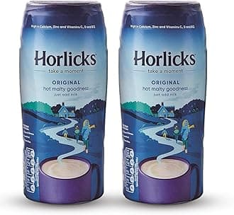 Malted Milk Powder 500g (Pack of 2 Jars) - Made In England For Malt - Creamy Malted Flavor - No Artificial Colors, Sweeteners And Preservatives