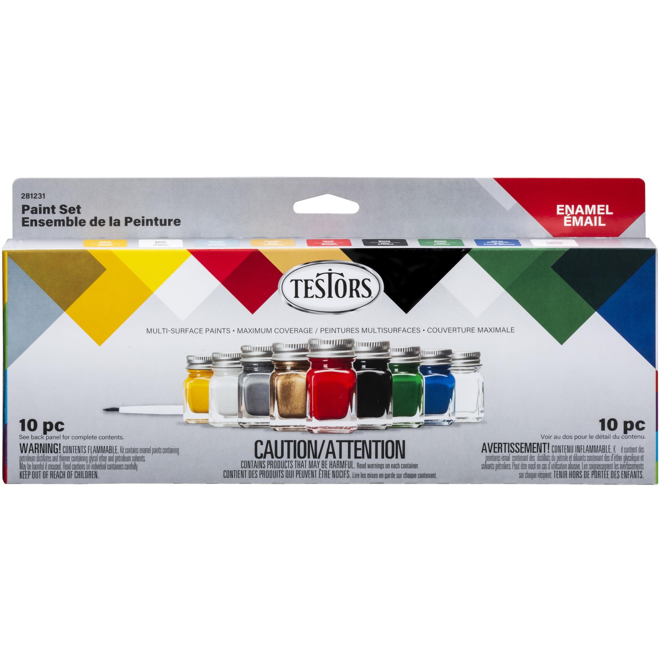 Testors Enamel Paint Set-Promotional