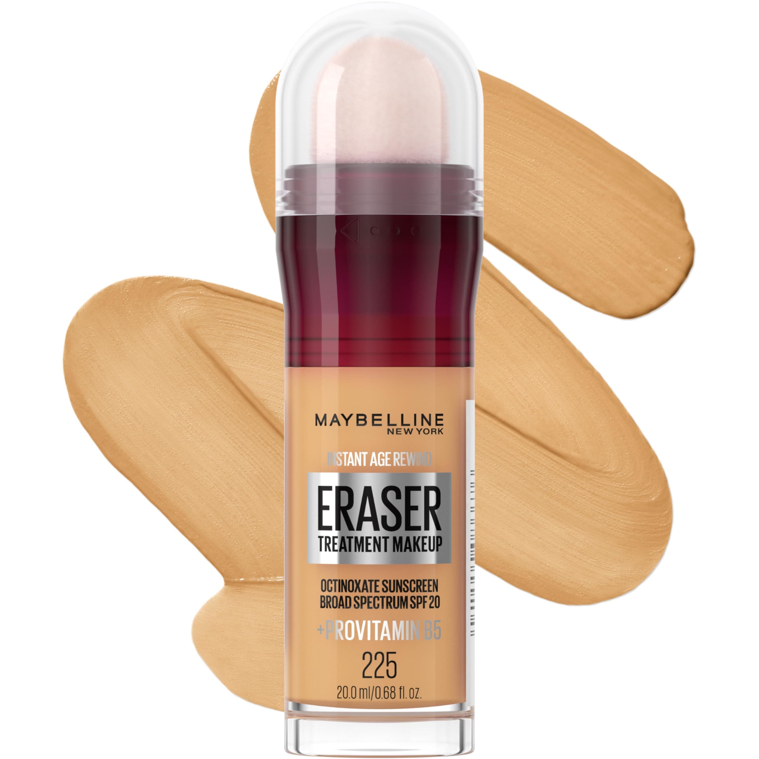 Instant Age Rewind Eraser Foundation with SPF 20 and Moisturizing ProVitamin B5, 225, 1 Count