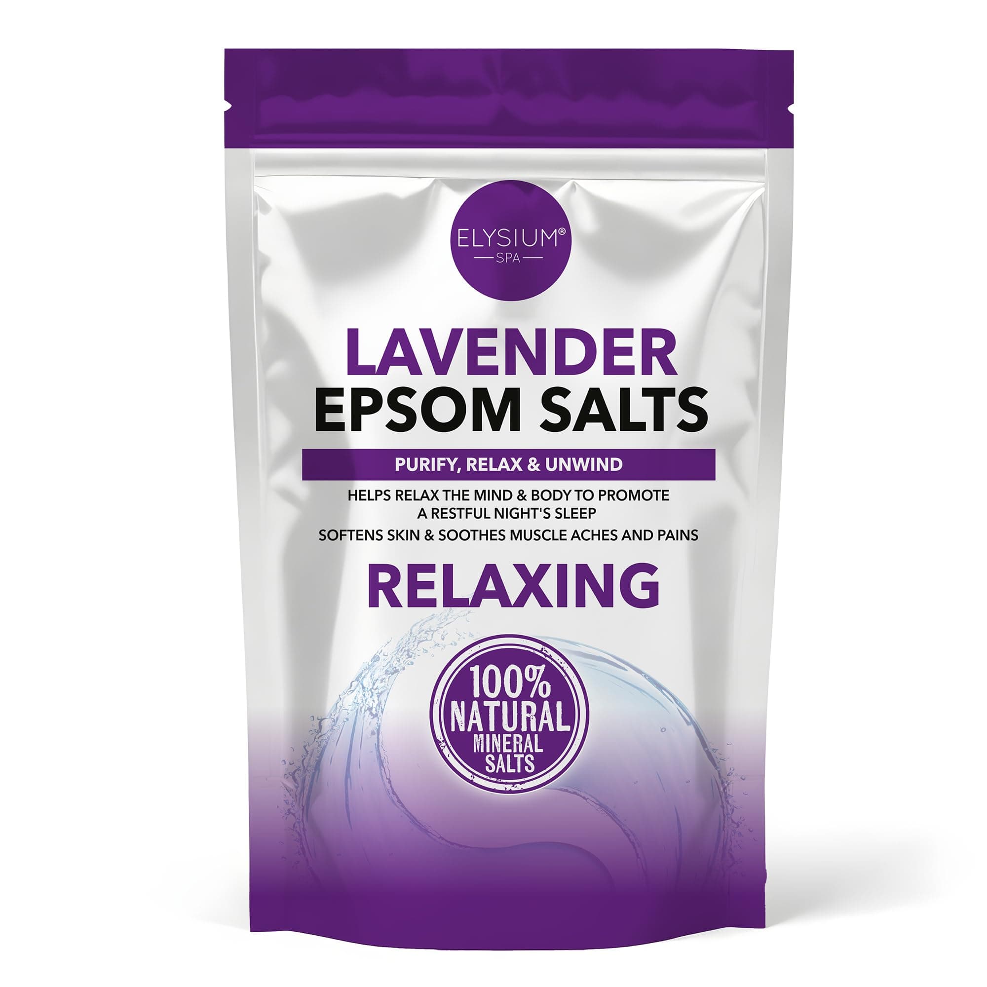 Natural Lavender Epsom Salts 1Kg