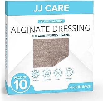 Silver Calcium Alginate Wound Dressing, Highly Absorbent Silver Wound Dressing