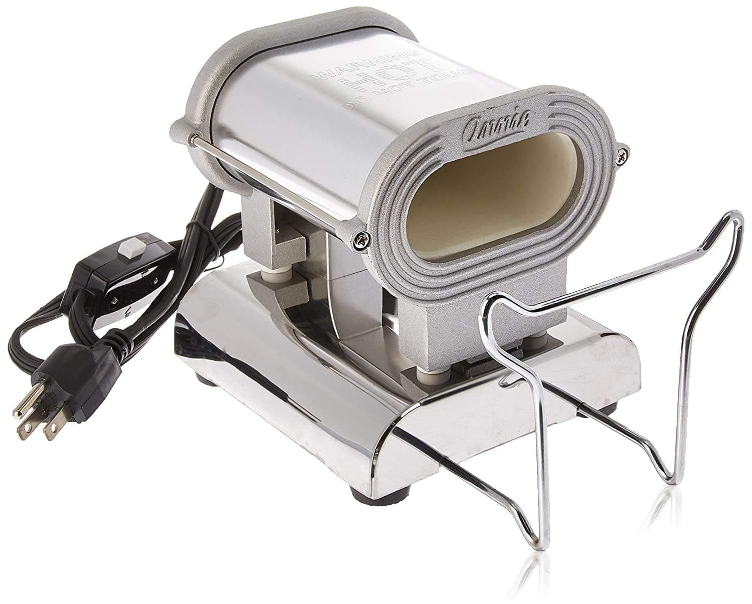 Ceramic Thermal Stove – Professional Electric Curling Iron Heater, Ceramic Heat Stove for Pressing Combs & Thermal Curling Irons, Adjustable Rack, 825°F High Heat (Small)